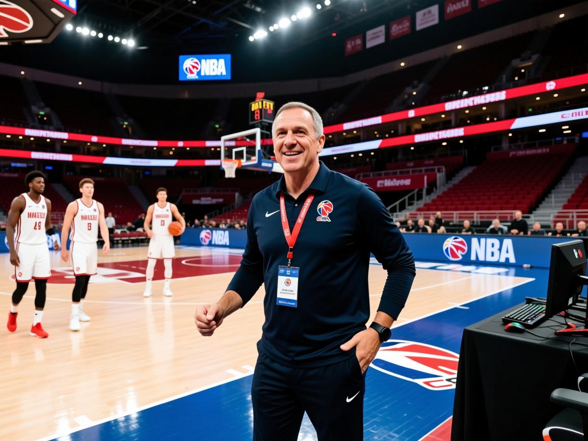 尼斯球员教练苦练，坚持不懈取得胜利