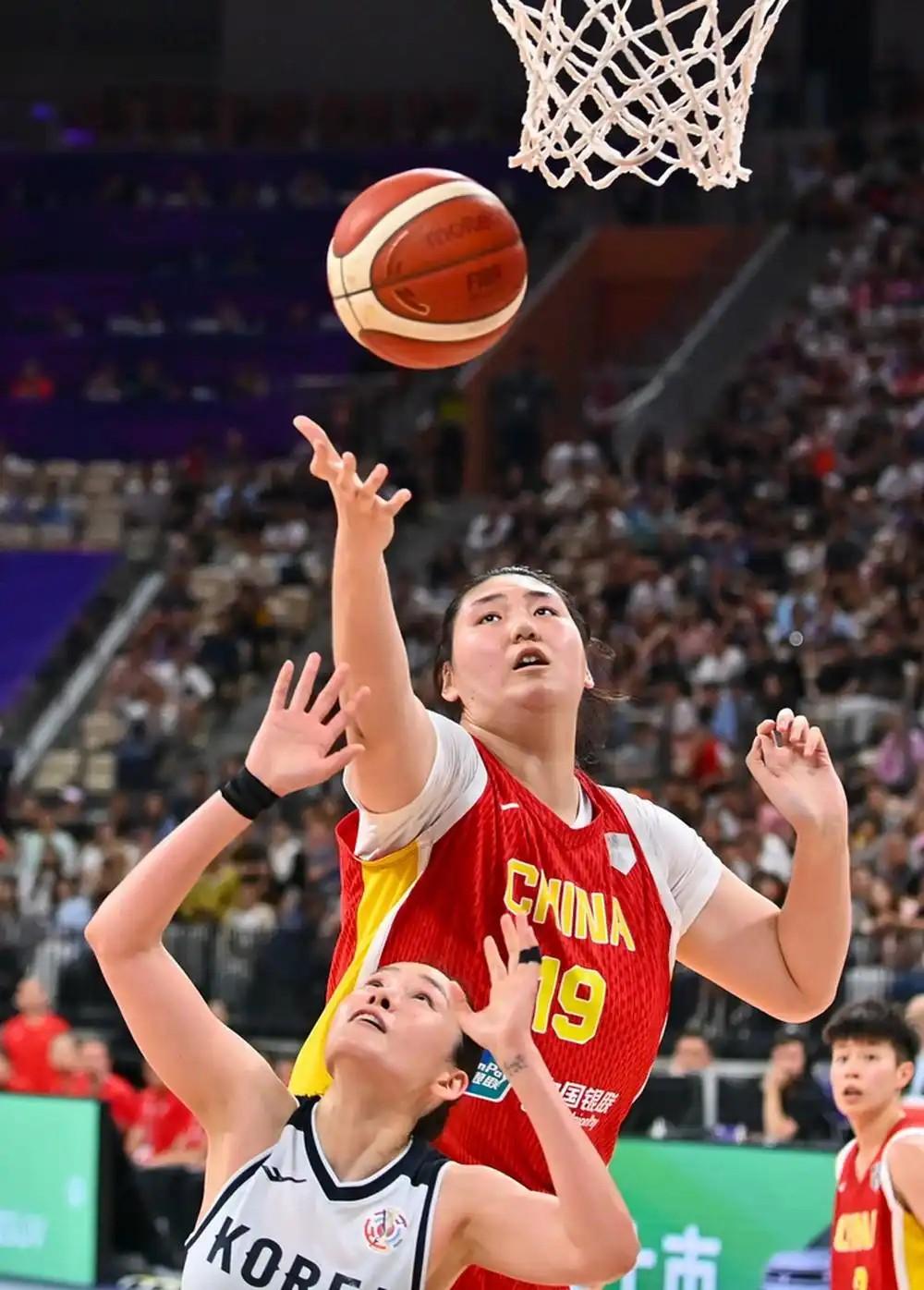 女篮亚洲杯-张子宇8中8韩旭18+12中国擒韩国2连胜(2021女篮亚洲杯韩国队)